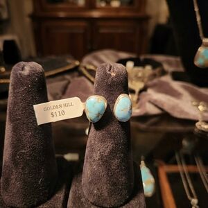 Golden Hills Turquoise Sterling Silver Ring